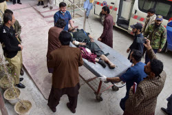 Pakistan Roadside Bombing.