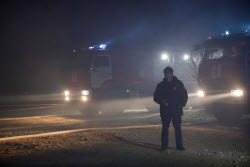 Пожар в пансионате в станице Благовещенская