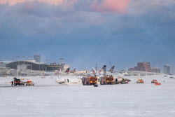 Delta Air Lines plane crashes while landing at Toronto Airport