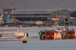Delta Air Lines plane crashes while landing at Toronto Airport
