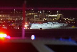 Delta Air Lines plane crashes at Toronto Pearson Airport