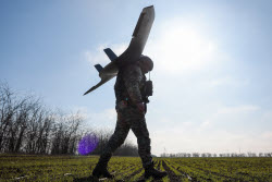 Supercam recon drone crew in Kherson Region, Russia