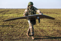 Supercam recon drone crew in Kherson Region, Russia