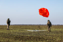 Supercam recon drone crew in Kherson Region, Russia