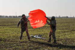 Supercam recon drone crew in Kherson Region, Russia