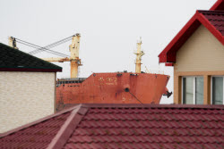 Chinese cargo ship ran aground off Sakhalin coast
