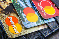 Visa and Mastercard cards