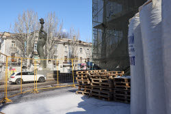 Repair and refurbishment work in Lugansk