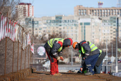 Repair and refurbishment work in Lugansk