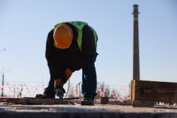 Repair and refurbishment work in Lugansk