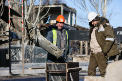 Repair and refurbishment work in Lugansk