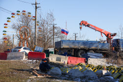 Repair and refurbishment work in Lugansk