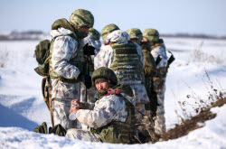 Combat training of Russian Army assault units in Lugansk People's Republic