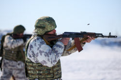 Combat training of Russian Army assault units in Lugansk People's Republic