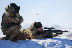 Combat training of Russian Army assault units in Lugansk People's Republic