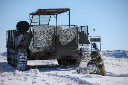 Combat training of Russian Army assault units in Lugansk People's Republic