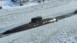 VIDEO. Yakutsk diesel-electric submarine in St Petersburg