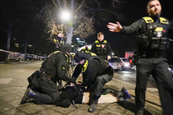 A person has been injured at the Holocaust Memorial in Berlin