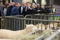 Opening of the annual agricultural fair in Paris