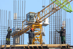 Housing construction in Kazan, Russia