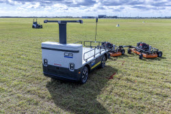 Autonomous work vehicles make US debut at Homestead Airport