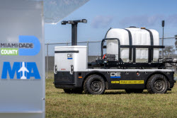 Autonomous work vehicles make US debut at Homestead Airport