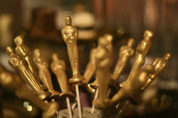 97th Academy Awards - Governors Ball Preview. Oscar statues