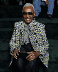 Bethann Hardison attends GUCCI Autumn-Winter 2025 runway during Milan Fashion Week on February 2025 - Milan, Italy 25/02/2025