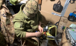 Russian FPV drone unit deployed in border district of Kursk Region
