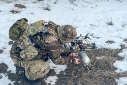 Russian FPV drone unit deployed in border district of Kursk Region