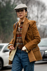 Street Style at Milan Fashion Week 2025 - Gucci in Milan - 25 Feb 2025