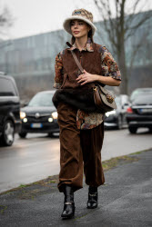Street Style at Milan Fashion Week 2025 - Gucci in Milan - 25 Feb 2025
