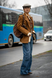 Street Style at Milan Fashion Week 2025 - Gucci in Milan - 25 Feb 2025