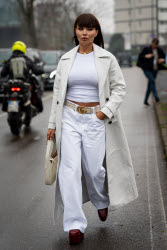 Street Style at Milan Fashion Week 2025 - Gucci in Milan - 25 Feb 2025