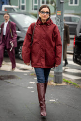 Street Style at Milan Fashion Week 2025 - Gucci in Milan - 25 Feb 2025