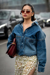 Street Style at Milan Fashion Week 2025 - Gucci in Milan - 25 Feb 2025