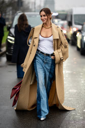 Street Style at Milan Fashion Week 2025 - Gucci in Milan - 25 Feb 2025