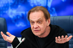 Press conference by Russian Song Theatre