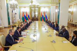 Guinea-Bissau President Embalo visits Russia