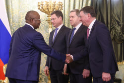 Guinea-Bissau President Embalo visits Russia