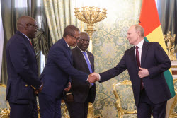 Guinea-Bissau President Embalo visits Russia