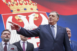 Bosnia Serb Leader.