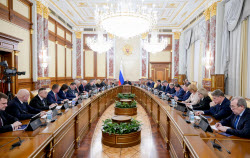 Russian Government meeting