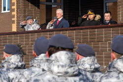 (+VIDEO) Russia's Defence Minister Belousov visits Special Purpose Centre outside Moscow