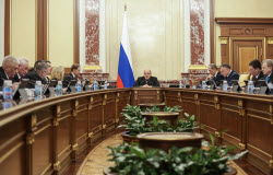 Russian Government meeting