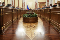 Russian Government meeting