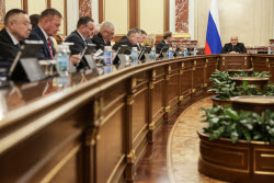 Russian Government meeting