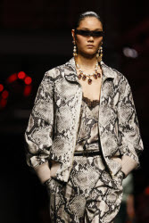Показ коллекции Roberto Cavalli сезона осень-зима 2025/2026 на Неделе моды в Милане