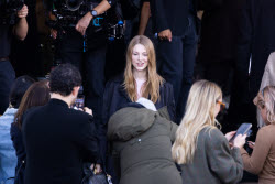 News - Prada - Arrivals - Milan Fashion Week - Womenswear Fall/Winter 2025/2026