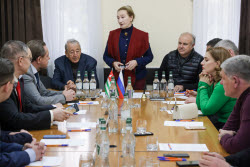 Representatives of Russia's and Abkhazia's civic chambers meet in Abkhazia